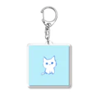 おらまやのちいさいねこアクリルキーホルダー🟦🐈✨ Acrylic Key Chain