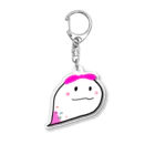 ニートのらくがき店のリボンおばけちゃん Acrylic Key Chain