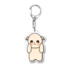 あずきのむぎほっぺ Acrylic Key Chain