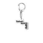 スナック半ばをすぎてのSabahspace電卓crew Acrylic Key Chain