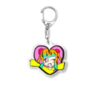 グレープオリジナルショップのハッピーちゃん Acrylic Key Chain