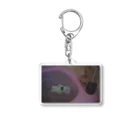 Bathroom__ sozai goods shopのくまと湯船 Acrylic Key Chain