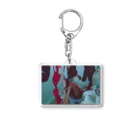 Bathroom__ sozai goods shopの女子高生とブラジャー Acrylic Key Chain