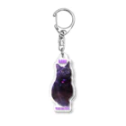 にゃんたまHOUSEのナナ シルエット Acrylic Key Chain