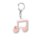 あけさんちのまるさんみゅーじっく Acrylic Key Chain