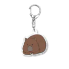 Secret gardenのウォンバット Acrylic Key Chain