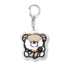 achaman•ﻌ•shopのあジャパンぐま Acrylic Key Chain