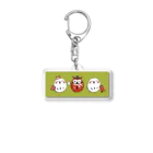 まほうおばばのふくふくふくろうツーリスト Acrylic Key Chain