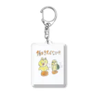 ぽんぽこらんどのミネバ・ウサギとカメ・アシータ Acrylic Key Chain