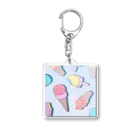 ゆぽまるのアイスクリーム Acrylic Key Chain