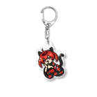 Phoenix Tempsの文庫むすび 猫の日2022 Acrylic Key Chain