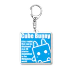 Cube Bunny ShopのCUBE BUNNY キーホルダー アクリルキーホルダー