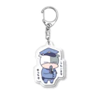 歌い手POLICE SHOPの【縁取り】うたう牛くん Acrylic Key Chain