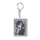 あくむ病院の紅 Acrylic Key Chain