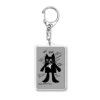 Le Jardin de DollyのNo.5 Noir Acrylic Key Chain