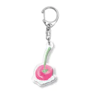 CASTLRU STOREのunfold - cherry Acrylic Key Chain