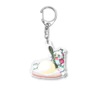 TAKEのこゆきちゃん×雪見だいふく❄️ Acrylic Key Chain