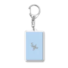 アライロのパステルブルー Acrylic Key Chain