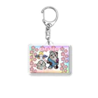 IOST_Supporter_CharityのIOST【326ミツル】如月キーホルダー Acrylic Key Chain