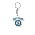 AntaresShishaのAntares University風　単色 Acrylic Key Chain