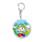 ゆめのみせのふっかちゃん夏野菜 Acrylic Key Chain