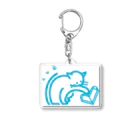 Cleavageの日本式双晶つんつんネコちゃーん Acrylic Key Chain