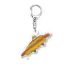 お雑煮のホットドッグ食べたい Acrylic Key Chain