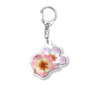 titikの花の写真を撮るのが好き Acrylic Key Chain