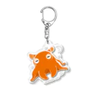 イラスト MONYAAT のメンダコUFO *ak Acrylic Key Chain