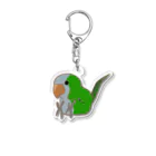 オキナちゃん家のオキナインコ ノーマル  Acrylic Key Chain