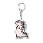 SK/WOOのアオジタトカゲのかげみちゃん Acrylic Key Chain