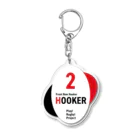 Play! Rugby! のPlay! Rugby! Position 2 HOOKER Acrylic Key Chain