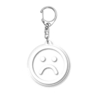 IENITY / MOON SIDEの【ADDITIVITY】☹　#WHITE Acrylic Key Chain