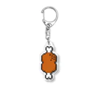 yuNN3のドット絵　マンガ肉 Acrylic Key Chain