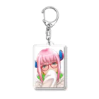 イエローフロッグの角田つの03 Acrylic Key Chain