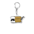 猫かわいいねのぱんこあら (文字無し) Acrylic Key Chain