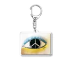 ARAZUのPEACE Acrylic Key Chain