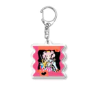 mikyacraft MIKA💓🌟赤い心臓のマリーwave Acrylic Key Chain