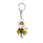 雫石 朔公式ショップ SUZURI店の朔ちゃん等身大 通常衣装 Acrylic Key Chain