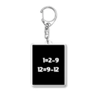 Maniac Number のManiac12軸 Acrylic Key Chain