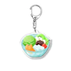 と、ねこ屋のあんみつ Acrylic Key Chain