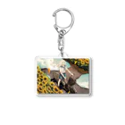 夜のロサンゼルスのあの夏に咲いた花(タイトル無し) Acrylic Key Chain