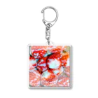 いちごichigo15苺のいちごichigo15の練乳苺 Acrylic Key Chain