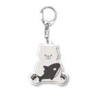 ぱぴぷいといろのシロクマとシャチ。 Acrylic Key Chain