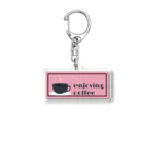 SS14 Projectのenjoying coffee Acrylic Key Chain