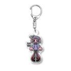 見物のゆら Acrylic Key Chain