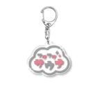 フワフワサウナのフワフワサウナ Acrylic Key Chain