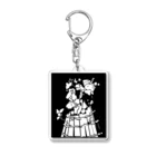 山形屋米店のジュゼッペ・アルチンボルド作 『四季＿秋』 Acrylic Key Chain