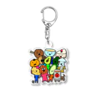 1GATAの1GATA Friends Acrylic Key Chain