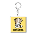 小鳥デザインのファンシーふうたくん Acrylic Key Chain